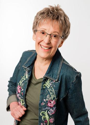Janice Jensen Author and Speaker Photo Denim