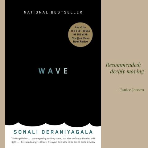 The book "Wave" by Sonali Deraniyagala: recommended, deeply moving